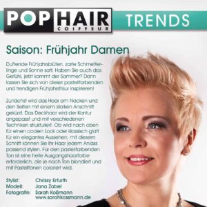 POPHAIR Trend Saison: Frühjahr Damen 2014