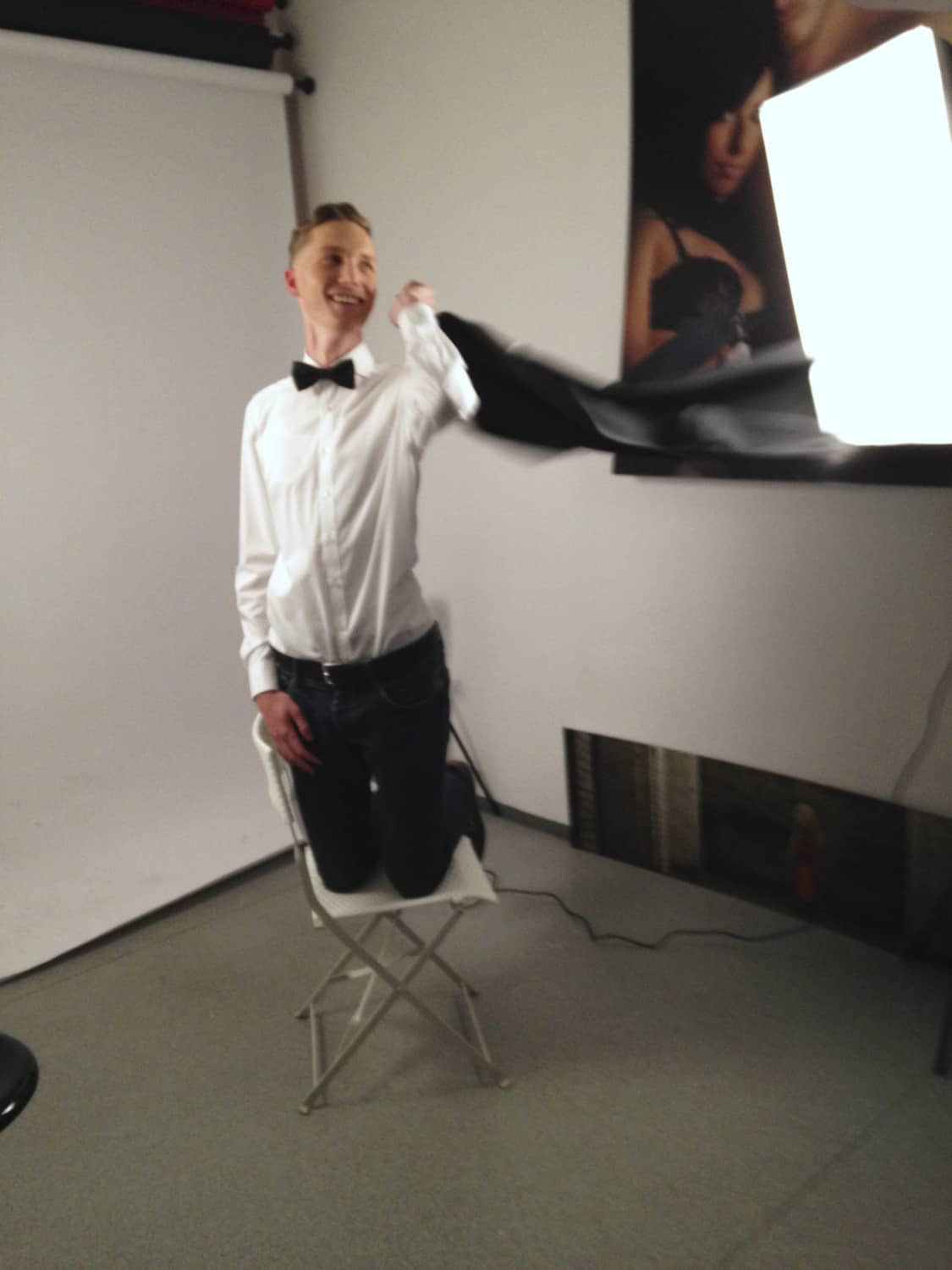 Model Julian beim Fotoshooting bei Fotografin Sarah Kossmann