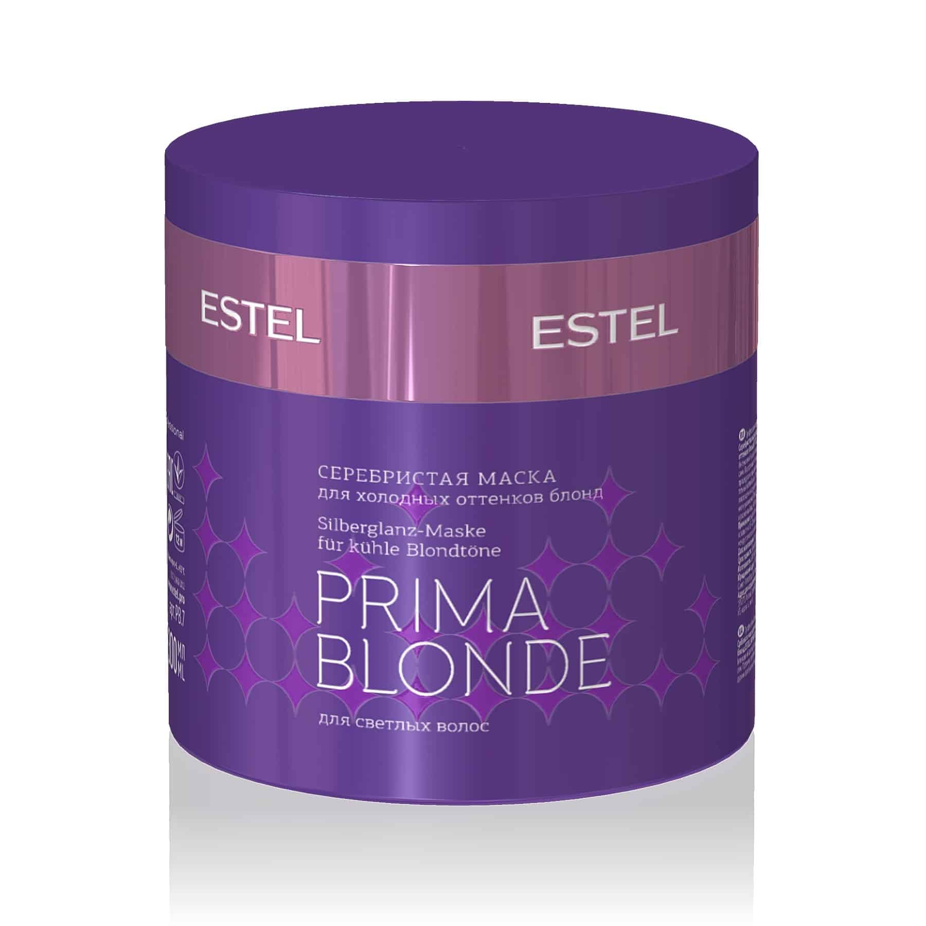 PRIMA BLONDE Silberglanz-Maske für kühle Blondtöne von ESTEL 60ml