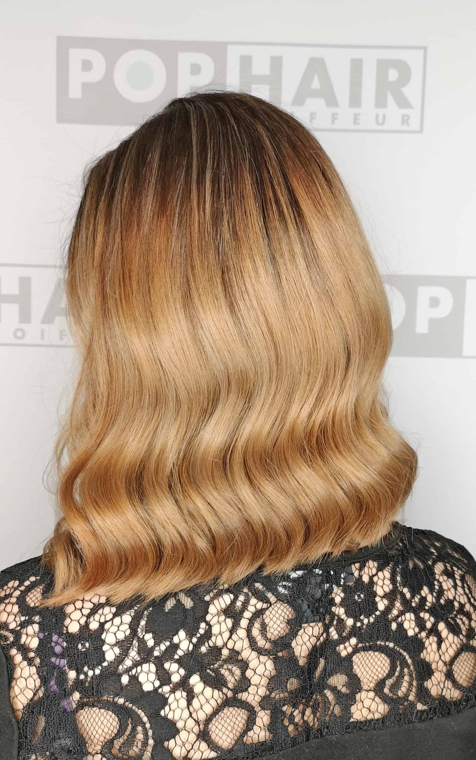 Hair Lightening With Strands And Hand Painting Pophair