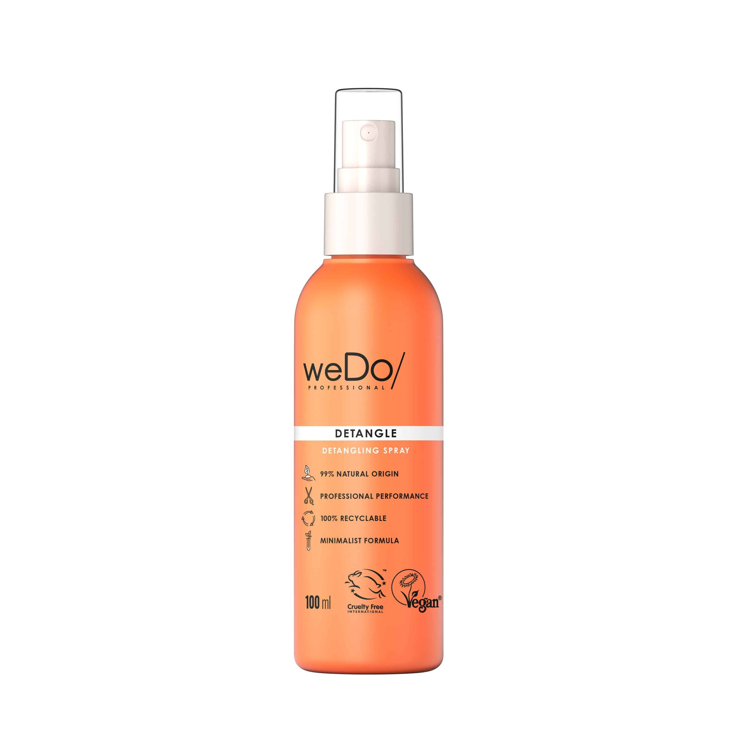 Detangle Spray für natürlichen Glanz und Kämmbarkeit von weDo/
